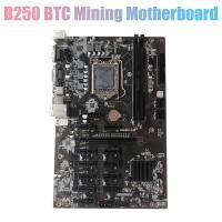 ราคา B250 BTC Miner Motherboard 12XGraphics Card Slot LGA 1151 DDR4 SATA3 0 USB3 0 Low Power for BTC Miner Mining (23191285841)