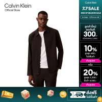 ราคา CALVIN KLEIN เสื้อแจ็คเก็ตผู้ชาย Essential Woven Jacket รุ่น GMS5O538 UB1 สีดำ (24105193190)