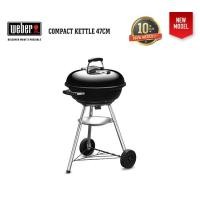 ราคา 10 years warranty เตาถ่านปิ้งย่าง WEBER BBQ Compact Kettle Charcoal Grill (11319170849)