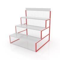 ราคา Kefva ชั้นวางสินค้าขั้นบันได 3 ชั้น ขนาด100x120x120 cm รับน้ำหนัก 30 kg ชั้น ชั้นเหล็ก ชั้นวางของ ชั้นโชว์สินค้า ชั้นขั้นบันได ชั้นวางขายของหน้าร้านค้า ชั้นวางขายของร้าน20บาท ชั้นวางโชว์สินค้า ชั้นโชว