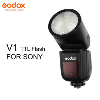 ราคา Flash Godox V1 TTL Li ion Round Head Camera Flash สำหรับ Canon Nikon Sony Fujifilm Olympus Panasonic (21317135520)