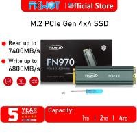ราคา Fikwot FN970 M 2 2280 NVMe PCIe Gen4 0x4 SSD with DRAM Cache Read Write 7400 6800MB s สำหรับ Laptop PC PS5 1TB 2TB 4TB (24257599476)