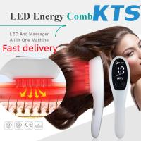 ราคา Fast delivery NEW 3 in 1 Hair Growth Comb Phototherapy Massage Comb Infrared Red Blue Light for Anti Hair Loss Hair Brush Head Massage Best gift for your family and friend (20401789685)