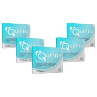 ราคา Quinna ผลิตภัณฑ์เสริมอาหารสำหรับผู้ป่วยโรคเบาหวาน เซ็ต 4 กล่อง แถมฟรี 1 กล่อง (23442672429)