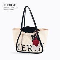 ราคา ของแท้ MERGE A DAY BAG M L S 7 Color Merge กระเป๋า official ส่งต่อ กระเป๋า Tote (24236616273)