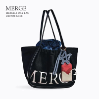ราคา ของแท้ MERGE A DAY BAG M L S 7 Color Merge กระเป๋า official ส่งต่อ กระเป๋า Tote (24236616274)