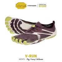 ราคา Vibram FiveFingers รองเท้าผู้ชาย รุ่น V Run Fig Ivory A green 25M7007 (24558117343)
