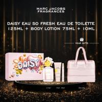 ราคา Marc Jacobs Fragrances เซตน้ำหอม Daisy Eau So Fresh Eau de Toilette Holiday Gift Box Daisy Eau So Fresh EDT 125ml Daisy Eau So Fresh Body Lotion 75ml Daisy Eau So Fresh Penspray 10ml (24119766357)