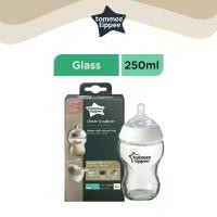 ราคา Tommee Tippee CTN 1X 250ML GLASS BTL MED SOFT TEAT ขวดนมทอมมี่ ทิ้ปปี้ รุ่น Closer to Nature ชนิดขวดแก้ว (19478770979)