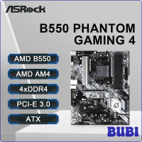 ราคา เมนบอร์ด B550 ASRock ซ็อกเก็ต AM4 DDR4 4733MHz 128GB PCI E 4 0 NVME M 2 SATA III รองรับ Ryzen 5 5600 5600G R7 5700X CPU 3D (22866719102)