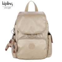 ราคา กระเป๋าเป้สะพายหลังไนลอนกระเป๋านักเรียน Kipling สร้อยคอจี้รูปลิงฟรี (22552311503)