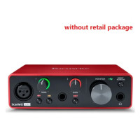 ราคา Promotion Focusrite Scarlett Solo 3rd gen 2 input 2 output USB audio interface sound card professional for recording Microphone (21066637540)