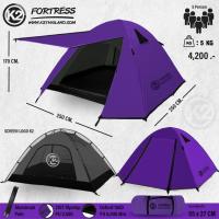 ราคา เต็นท์K2 Fortress ขนาดนอน 4 5คน เต็นท์แคมป์ปิ้ง เต็นท์กันฝนกันลม รับประกันตลอดอายุการใช้งาน (22932896411)