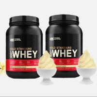 ราคา เซตคู่ Optimum Nutrition Gold Standard Whey Protein 2 Lbs (23973919340)