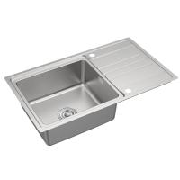 ราคา TEKA อ่างล้างจานซิงค์ 1หลุม รุ่น TT 86 1B 1D แถมฟรีก๊อกน้ำเย็น (22595514030)