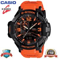ราคา เดิม G Shock GA1000 ผู้ชายนาฬิกาสปอร์ตคู่แสดงเวลา 200 เมตรกันน้ำอัตโนมัติแสงเข็มทิศเครื่องวัดอุณหภูมิรับประกัน 2 ปี GA 1000 4A พร้อมสต็อก (3821000709)