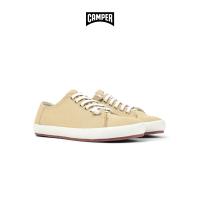 ราคา CAMPER รองเท้าผ้าใบ ผู้ชาย รุ่น Peu Rambla Vulcanizado สีเบจ SNK 18869 111 (22304505267)