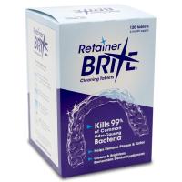 ราคา Retainer Brite Retainer Cleaner Tablets สำหรับ Invisalign Mouth Guard Cleaner Night Guard Cleaner และอื่นๆเม็ดทำความสะอาดสำหรับทำความสะอาดอัลตราโซนิก120เม็ด จัดหา4เดือนผลิตในประเทศสหรัฐอเมริกา (230236