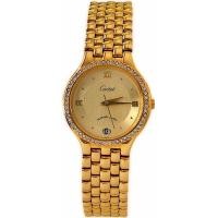 ราคา นาฬิกาข้อมือผู้sหญิง CADET Quartz รุ่น TC3580M ขนาดตัวเรือน 30 มม ตัวเรือน กรอบ สาย Stainless steel สีทอง (21086214357)