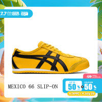 ราคา ของแท้ 100 ONITSUKA TIGER MEXICO 66 รองเท้ารุ่นคลาสสิกสีเหลือง ดำ เหมาะสำหรับทั้งงานธุรกิจและไลฟ์สไตล์สมัยใหม่ (24318194364)