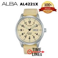 ราคา ALBA AUTOMATIC ของแท้ รุ่น AL4217X ทหารเขียว AL4221X ทหารครีม AL4223X ทหารดำ AL4217X ขียว AL4221X ขาว AL4223X ดำ นาฬิกาชาย สายนาโต้ โชว์เครื่อง ออโต้ ประกัน ALBA 1ปี (10526229352)