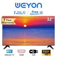 ราคา WEYONทีวี 32 40 43 นิ้วถูกๆ Smart TV โทรทัศน์จอแบนแอนดรอยสมาร์ท ทีวี HD Ready YouTube Internet Wifi ฟรีสาย HDMI 2xUSB 2xHDMI รับประกัน1ป (23812599771)