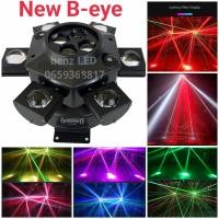 ราคา Moving Head LED B EYE 4in1 laser six arm cyclone bee eye laserไฟมูฟวิ่งเฮด มูฟวิ่ง สไปเดอร์ ไฟเธค ไฟผับ ไฟเลเซอร์ ไฟดิ้สโก้เทค (21371325172)