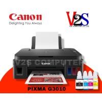 ราคา Canon Printer PIXMA รุ่น G3010 AIO Wi Fi เครื่องปริ้นเตอร์มัลติฟังก์ชันอิงค์เจ็ทแท้ง 3 IN 1 ขายพร้อมหมึกเติมแท้ 1 ชุด (15840866641)