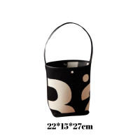 ราคา ของแท้ Rally the bag Black Denim movement bucket bag แบรนด์ (24240183015)