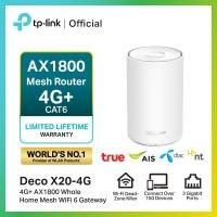 ราคา TP Link Deco X20 4G AX1800 Whole Home Mesh WiFi 6 เราเตอร์ Mesh รุ่นใส่ซิม (11823925022)