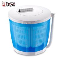 ราคา JOYSO Mini ขนาดกะทัดรัดแบบพกพาเครื่องซักผ้า2 In 1มือหมุนสำหรับตั้งแคมป์เดินทางกลางแจ้ง (7284422822)