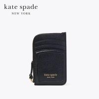 ราคา Kate Spade New York กระเป๋าสตางค์ขนาดเล็กรุ่น Knott Zip Cardholder K5611 001 สีดำ (23452863090)