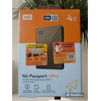 ราคา HDD EXT ฮาร์ดดิสก์พกพา Type C 2 5 4 TB MY PASSPORT ULTRA Silver (1569256135)