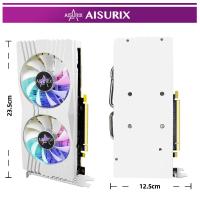 ราคา AISURIX AMD การ์ดจอ RX 580 8GB GDDR5 HDMI 2048SP 256Bit Radeon RX580 VGA การ์ดกราฟิก (24507665204)