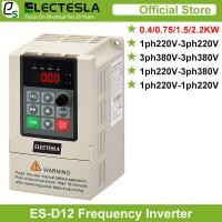 ราคา D12อินเวอร์เตอร์ไดรฟ์ความถี่ตัวแปร220V 380V 0 4 0 75 1 5 2 2KW 0 5 1 2 3HP ตัวแปลง VFD สำหรับมอเตอร์เฟสเดียว220V ตัวควบคุมเวกเตอร์ความเร็ว (24386704206)