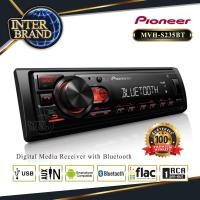 ราคา วิทยุติดรถยนต์ วิทยุ1DIN PIONEER MVH S235BT รองรับบลูทูธ Bluetooth ยกระดับเสียงเพียงกด Bass Boost และ GEQ 5 Band กำลังขับ 4 x 50W ปรับแต่งเสียง EQ และ Bass Boost ที่เลือกได้ จำนวน1เครื่อง Interbrand (