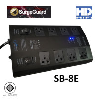 ราคา SurgeGuard SB 8E เครื่องกรองกระแสไฟฟ้าและลดทอนสัญญาณรบกวน (360391083)