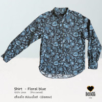 ราคา เสื้อเชิ้ต ลินิน แบบสวมหัว มือสอง Shirt 100 Linen Pre owned MSC 08 จิม ทอมป์สัน Jim Thompson (14912336422)