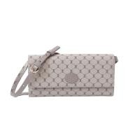 ราคา ELLEBAG กระเป๋าธนบัตร และใส่โทรศัพท์ MONOGRAM STYLE WALLET COLOR BROWN EWW901 (24273245803)