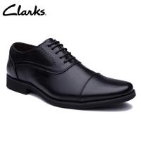 ราคา Clarks Mens Dress Tilden Cap รองเท้าหนังสีดำรองเท้าเดินลูกไม้ (15900934219)