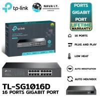 ราคา TP LINK TL SG1016D SWITCH HUB สวิตซ์ฮับ V 8 16 PORTS GIGABIT PORT ประกันตลอดอายุการใช้งาน (17325331609)