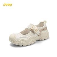 ราคา JEEP SPIRIT 1941 ESTD 2025รองเท้าผู้หญิงลำลองสำหรับนิ้วเท้าทรงกลมเดินป่ากลางแจ้งพื้นหนาสำหรับฤดูร้อนใหม่ (24573040167)