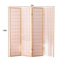 ราคา Elife ฉากกั้นห้องไม้ สไตล์ญี่ปุ่น ฟรีขาตั้ง พับได้ 56 บาน ฉากกั้นห้อง ฉากไม้ญี่ปุ่น เคลื่อนย้ายสะดวก (24446864651)
