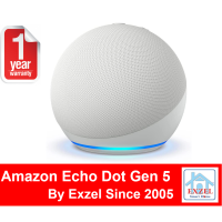 ราคา Echo Dot 5 5th Gen 2022 Release Fast 1 Day Ship from Bangkok Stock Amazon Alexa Voice Assistant Smart Speaker ลำโพงอัจฉริยะ by Amazon (12087141253)