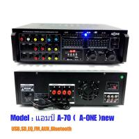 ราคา BOBO SHOP Amplifier เครื่องแอมป์ขยายเสียง มีEQ BLUETOOTH USB MP3 SD CARD รุ่น 553 (404861873)