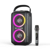 ราคา W king T9 Bluetooth Speaker ลำโพงบลูทูธสำหรับพกพา เบสแน่นพร้อมไมค์และรีโมท กำลังขับ 80W รับประกันศูนย์ไทย 6 เดือน (7160080546)