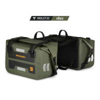 ราคา MOTOWOLF MDL 0720 Motorcycle Waterproof Side bags กระเป๋าคู่กันน้ำสำหรับติดข้างมอเตอร์ไซต์ ขนาด 30L ได้2ข้าง (23176988467)