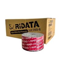ราคา แผ่นเปล่าดีวีดี RIDATA DVD R 16X จำนวน 12 แพค 600 แผ่น หน้าขาวปริ้นได้ (512764650)