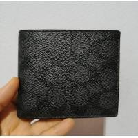 ราคา แท้ Coach ID Billfold Wallet กระเป๋าสตางค์แบบบาง (24545770851)