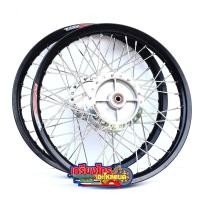 ราคา ชุดล้อYokoแท้ดุมกระจก บูทลูกปืนพร้อมใส่หน้าหลัง เวฟ110i ปี 2009 2020 W125inew วาฬ LED ขอบ 17 (10508293766)